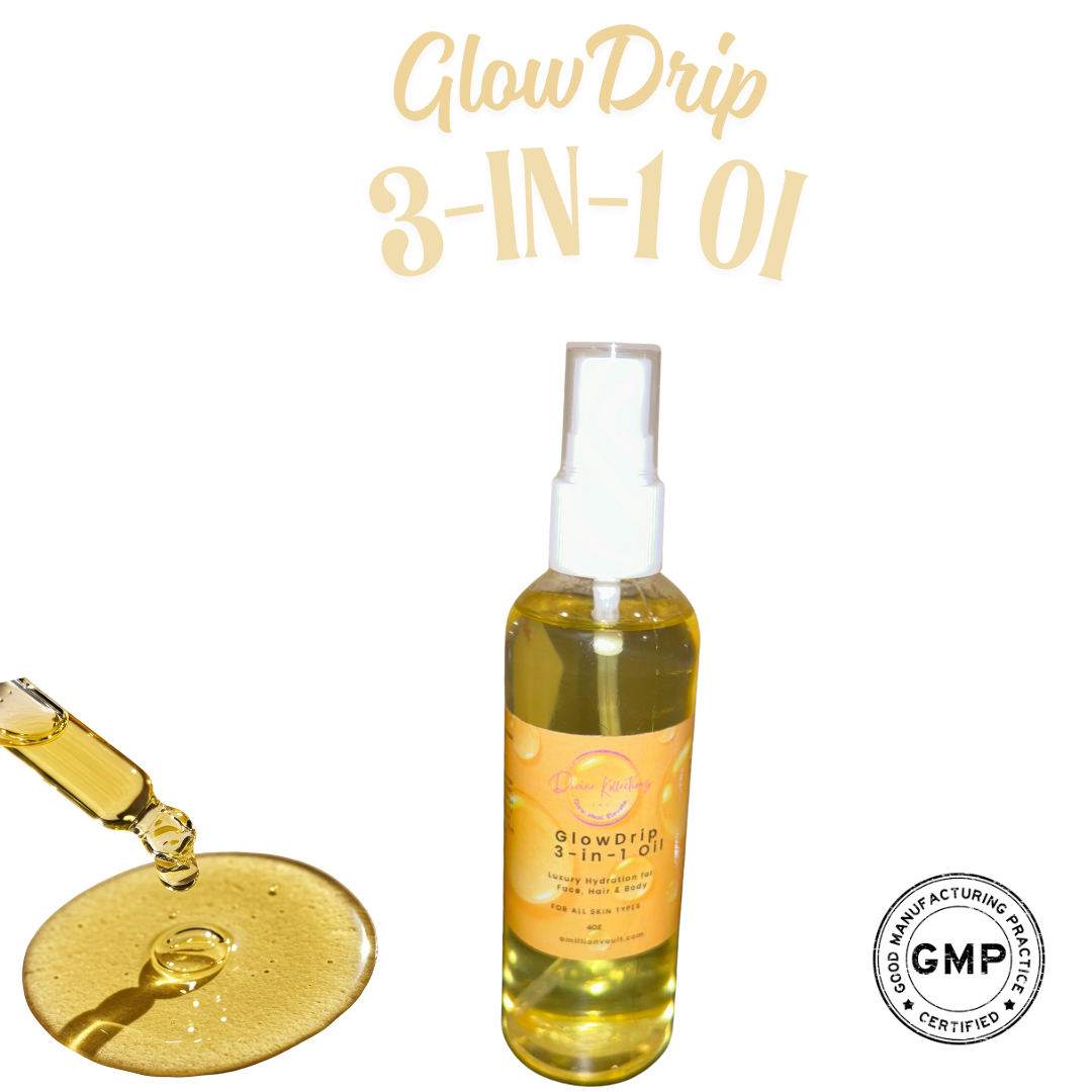 GlowDrip 3-in-1 Oil   (Face, Body & Hair)