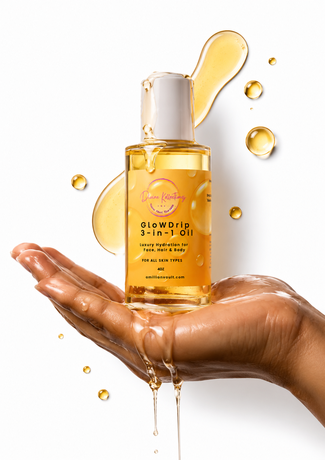 GlowDrip 3-in-1 Oil   (Face, Body & Hair)