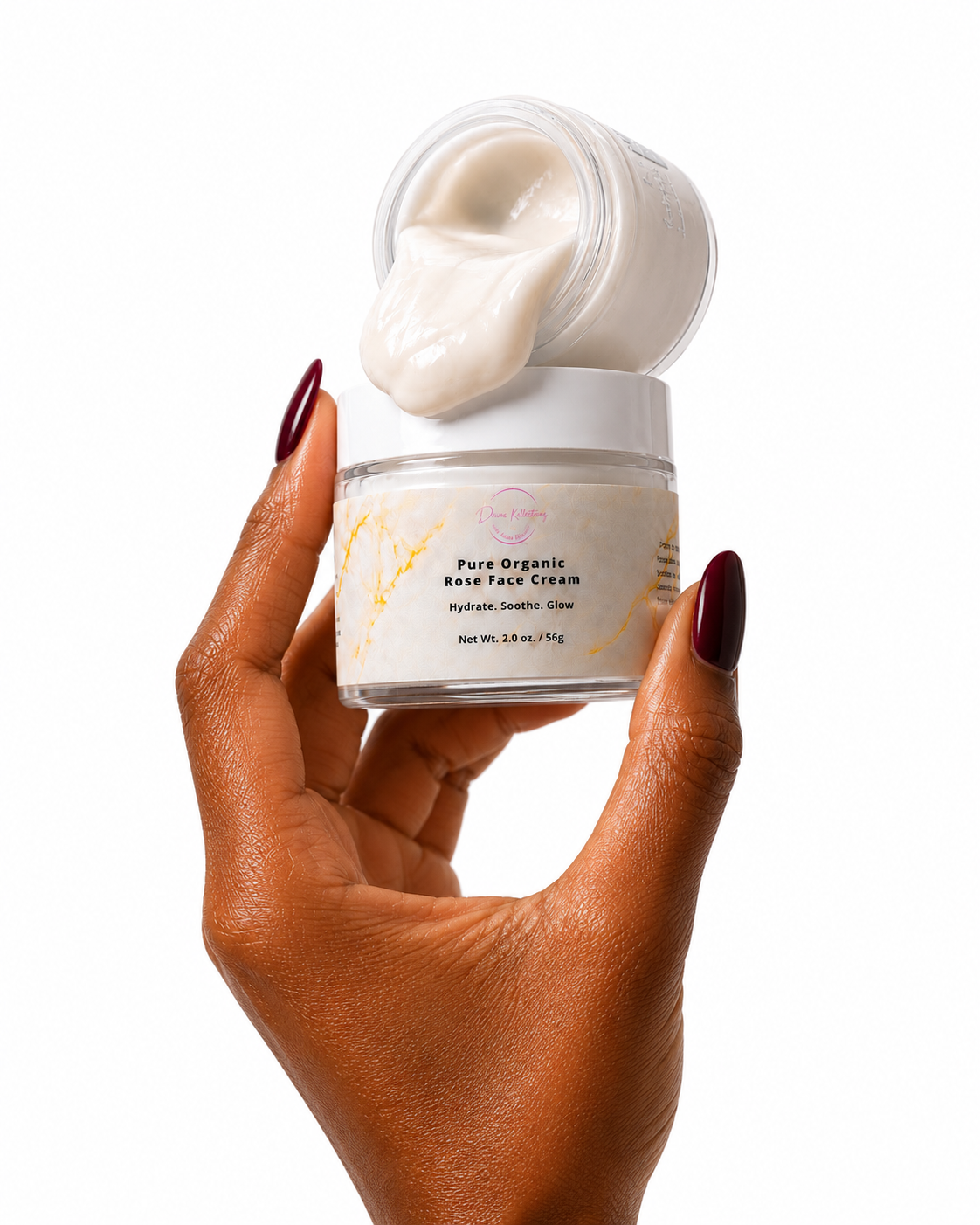 Pure Organic  Rose Face Cream