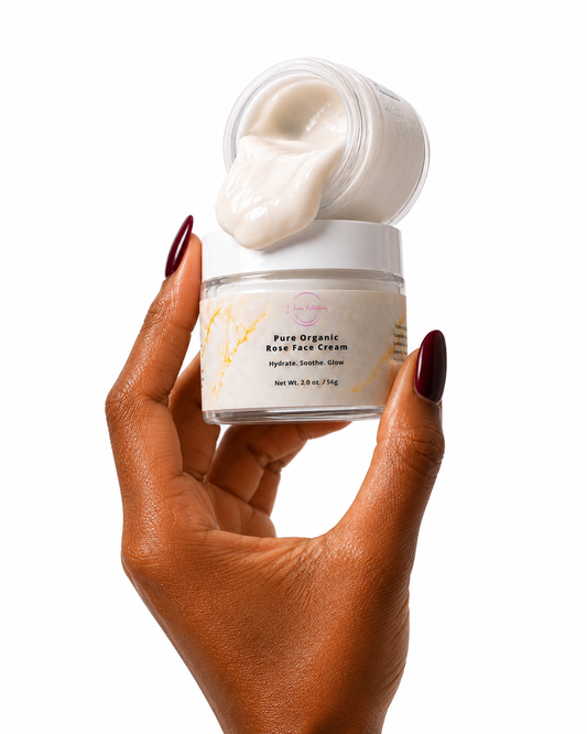 Pure Organic  Rose Face Cream