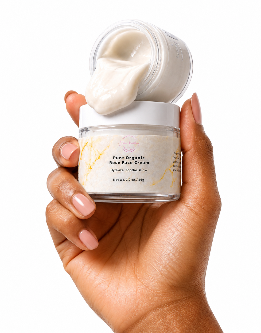 Pure Organic  Rose Face Cream