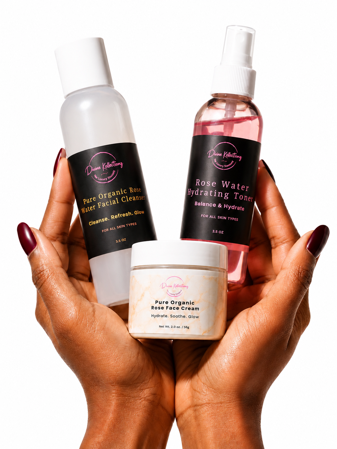 The Divine Rose Glow Trio